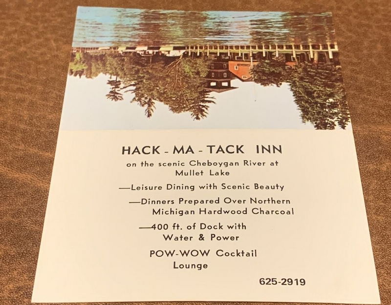 Hack-Ma-Tack Inn - Postcard